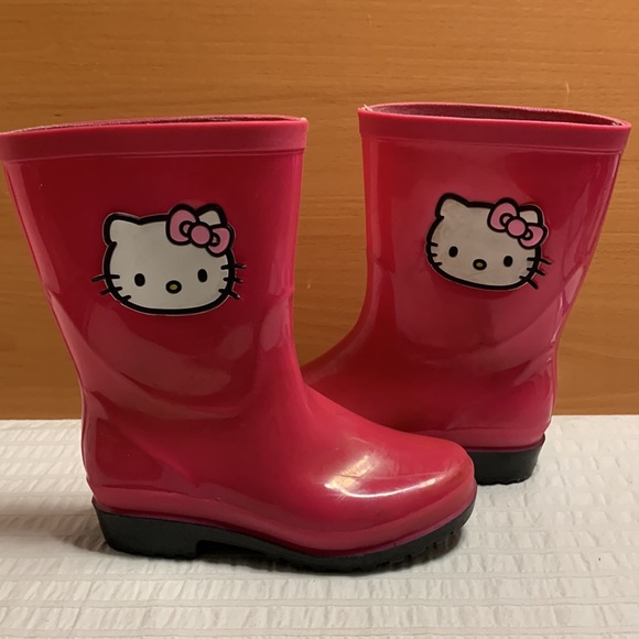 Sz11 Hello Kitty Rain Boots - Picture 11 of 16